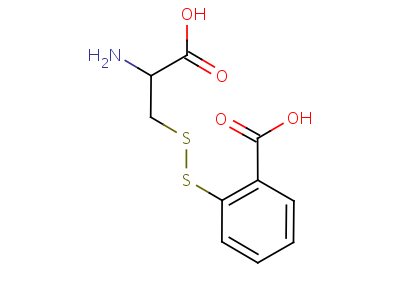 (R)-(9CI)-2-[(2-氨基-2-羧基乙基)二硫代]-苯甲酸結構式,26885-62-1結構式