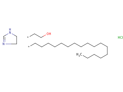 2-Heptadecyl-3-(2-hydroxyethyl)-4,5-dihydro-1h-imidazol-3-ium chlorideStructure,53466-92-5Structure 2-Heptadecyl-3-(2-hydroxyethyl)-4,5-dihydro-1h-imidazol-3-ium chloride Structure,53466-92-5Structure