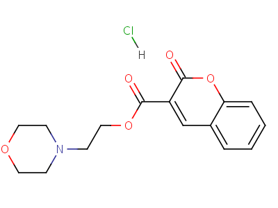 2-Morpholin-4-ylethyl 2-oxochromene-3-carboxylateStructure,73728-41-3Structure 2-Morpholin-4-ylethyl 2-oxochromene-3-carboxylate Structure,73728-41-3Structure