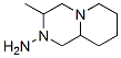 (9ci)-八氫-3-甲基-2H-吡啶并[1,2-a]吡嗪-2-胺結(jié)構(gòu)式_100070-68-6結(jié)構(gòu)式