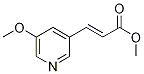 Methyl 3-(5-methoxypyridin-3-yl)acrylateStructure,1000896-01-4Structure Methyl 3-(5-methoxypyridin-3-yl)acrylate Structure,1000896-01-4Structure