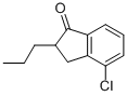 4-Chloro-2-propyl-1-indanoneStructure,1003709-07-6Structure 4-Chloro-2-propyl-1-indanone Structure,1003709-07-6Structure