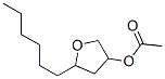 5-Hexyl-3-tetrahydrofuryl acetateStructure,10039-39-1Structure 5-Hexyl-3-tetrahydrofuryl acetate Structure,10039-39-1Structure