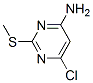 4-Amino-6-chloro-2-methylmercaptopyrimidine Structure,1005-38-5Structure