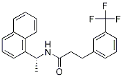 (R)-N-(1-(萘-1-基)乙基)-3-(3-(三氟甲基)苯基)丙酰胺結(jié)構(gòu)式_1005450-55-4結(jié)構(gòu)式