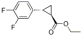 (1R,2r)-ethyl 2-(3,4-difluorophenyl)cyclopropanecarboxylateStructure,1006376-61-9Structure (1R,2r)-ethyl 2-(3,4-difluorophenyl)cyclopropanecarboxylate Structure,1006376-61-9Structure