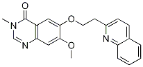 7-甲氧基-3-甲基-6-[2-(喹啉-2-基)乙氧基]喹唑啉-4(3h)-酮結(jié)構(gòu)式_1006891-07-1結(jié)構(gòu)式