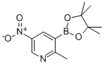 2-Methyl-5-nitro-pyridine-boronic acid pinacol esterStructure,1008138-66-6Structure 2-Methyl-5-nitro-pyridine-boronic acid pinacol ester Structure,1008138-66-6Structure