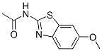 Acetamide, n-(6-methoxy-2-benzothiazolyl)-(9ci)Structure,100817-90-1Structure Acetamide, n-(6-methoxy-2-benzothiazolyl)-(9ci) Structure,100817-90-1Structure