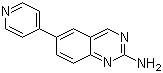 6-(4-吡啶)-2-喹唑啉胺結(jié)構(gòu)式_1008505-37-0結(jié)構(gòu)式