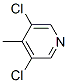 3,5-Dichloro-4-picolineStructure,100868-46-0Structure 3,5-Dichloro-4-picoline Structure,100868-46-0Structure