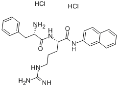 L-Phenylalanyl-N-2-Naphthyl-L-Argininamide DihydrochlorideStructure,100929-99-5Structure L-Phenylalanyl-N-2-Naphthyl-L-Argininamide Dihydrochloride Structure,100929-99-5Structure