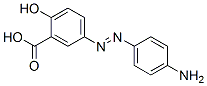 5-(4-Amino-phenylazo)-2-hydroxy-benzoic acidStructure,101-51-9Structure 5-(4-Amino-phenylazo)-2-hydroxy-benzoic acid Structure,101-51-9Structure