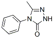 5-Methyl-4-phenyl-2,4-dihydro-3h-1,2,4-triazol-3-oneStructure,1010-54-4Structure 5-Methyl-4-phenyl-2,4-dihydro-3h-1,2,4-triazol-3-one Structure,1010-54-4Structure