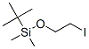 Silane, (1,1-dimethylethyl)(2-iodoethoxy)dimethyl-Structure,101166-65-8Structure Silane, (1,1-dimethylethyl)(2-iodoethoxy)dimethyl- Structure,101166-65-8Structure