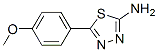 2-Amino-5-(4-methoxyphenyl)-1,3,4-thiadiazoleStructure,1014-25-1Structure 2-Amino-5-(4-methoxyphenyl)-1,3,4-thiadiazole Structure,1014-25-1Structure