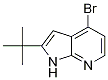 4-溴-2-(1,1-二甲基乙基)-1H-吡咯并[2,3-B]吡啶結(jié)構(gòu)式_1014613-61-6結(jié)構(gòu)式