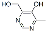 (9ci)-5-羥基-6-甲基-4-嘧啶甲醇結(jié)構(gòu)式_101708-13-8結(jié)構(gòu)式