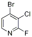 4-Bromo-3-chloro-2-fluoropyridine Structure,1017793-21-3Structure