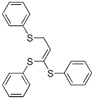 1,1,3-Tris(phenylthio)-1-propeneStructure,102070-37-1Structure 1,1,3-Tris(phenylthio)-1-propene Structure,102070-37-1Structure