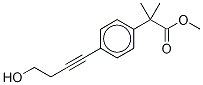 4-(4-Hydroxy-1-butynl)-|á,|á-di-(methyl-d3)-benzeneacetic acid methyl esterStructure,1020719-49-6Structure 4-(4-Hydroxy-1-butynl)-|á,|á-di-(methyl-d3)-benzeneacetic acid methyl ester Structure,1020719-49-6Structure