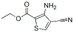 2-Thiophenecarboxylicacid,3-amino-4-cyano-,ethylester(9ci)Structure,102123-27-3Structure 2-Thiophenecarboxylicacid,3-amino-4-cyano-,ethylester(9ci) Structure,102123-27-3Structure