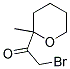 Ethanone, 2-bromo-1-(tetrahydro-2-methyl-2h-pyran-2-yl)-(9ci)Structure,102124-62-9Structure Ethanone, 2-bromo-1-(tetrahydro-2-methyl-2h-pyran-2-yl)-(9ci) Structure,102124-62-9Structure