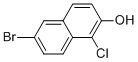 6-Bromo-1-chloronaphthalen-2-olStructure,102169-88-0Structure 6-Bromo-1-chloronaphthalen-2-ol Structure,102169-88-0Structure