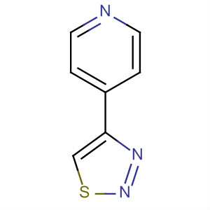 4-(4-1,2,3-噻二唑yl)吡啶結(jié)構(gòu)式_102253-71-4結(jié)構(gòu)式