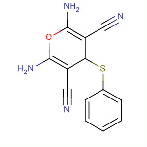 2,6-Diamino-4-phenyl-4h-thiopyran-3,5-dicarbonitrileStructure,102434-73-1Structure 2,6-Diamino-4-phenyl-4h-thiopyran-3,5-dicarbonitrile Structure,102434-73-1Structure