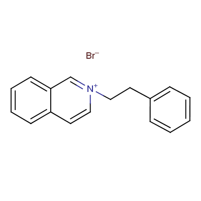 2-Phenethylisoquinolin-2-ium bromideStructure,10249-13-5Structure 2-Phenethylisoquinolin-2-ium bromide Structure,10249-13-5Structure