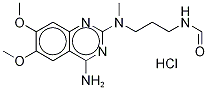 N-(4-氨基-6,7-二甲氧基喹唑啉-2-基)-N-甲基丙基烯二胺甲酰胺鹽酸鹽結(jié)構(gòu)式_1026411-59-5結(jié)構(gòu)式