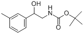 Tert-butyl(2-hydroxy-2-(m-tolyl)ethyl)carbamateStructure,1026555-76-9Structure Tert-butyl(2-hydroxy-2-(m-tolyl)ethyl)carbamate Structure,1026555-76-9Structure