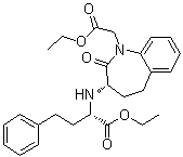 Benazepril related compound g (15 mg) ((3-(1-ethoxycarbonyl-3-phenyl-(1 s)-propyl)amino-2,3,4,5-tetrahydro-2-oxo-1h-1-(3s)-benzaze-pine)-1-acetic acid, ethyl ester)Structure,103129-58-4Structure Benazepril related compound g (15 mg) ((3-(1-ethoxycarbonyl-3-phenyl-(1 s)-propyl)amino-2,3,4,5-tetrahydro-2-oxo-1h-1-(3s)-benzaze-pine)-1-acetic acid, ethyl ester) Structure,103129-58-4Structure
