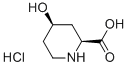 (2S,4r)-4-hydroxypiperidine-2-carboxylic acid, hydrochlorideStructure,1032237-00-5Structure (2S,4r)-4-hydroxypiperidine-2-carboxylic acid, hydrochloride Structure,1032237-00-5Structure