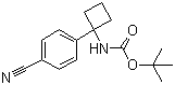 Tert-Butyl1-(4-cyanophenyl)cyclobutylcarbamateStructure,1032349-97-5Structure Tert-Butyl1-(4-cyanophenyl)cyclobutylcarbamate Structure,1032349-97-5Structure