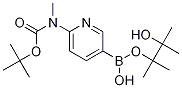 tert-Butyl N-[5-(4,4,5,5-tetramethyl-[1,3,2]dioxaborolan-2-yl)pyridin-2-yl]-N-methylcarbamate Structure,1032758-87-4Structure