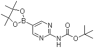 2-(Tert-butoxycarbonylamino)pyrimidine-5-boronic acid, pinacol esterStructure,1032758-88-5Structure 2-(Tert-butoxycarbonylamino)pyrimidine-5-boronic acid, pinacol ester Structure,1032758-88-5Structure