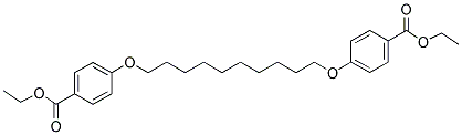 1,10-Bis[4-(ethoxycarbonyl)phenoxy]decane Structure,103330-20-7Structure