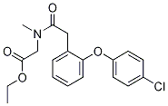 2-(2-(2-(4-氯苯氧基)苯基)-n-甲基乙酰氨基)乙酸甲酯結(jié)構(gòu)式_1035404-19-3結(jié)構(gòu)式