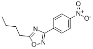 5-丁基-3-(4-硝基苯基)-1,2,4-噁二唑結構式_10364-70-2結構式
