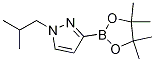 1-(2-Methylpropyl)-3-(4,4,5,5-tetramethyl-1,3,2-dioxaborolan-2-yl)-1h-pyrazoleStructure,1036757-43-3Structure 1-(2-Methylpropyl)-3-(4,4,5,5-tetramethyl-1,3,2-dioxaborolan-2-yl)-1h-pyrazole Structure,1036757-43-3Structure
