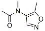 Acetamide, n-methyl-n-(5-methyl-4-isoxazolyl)-(9ci)Structure,103747-82-6Structure Acetamide, n-methyl-n-(5-methyl-4-isoxazolyl)-(9ci) Structure,103747-82-6Structure