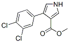 4-(3,4-Dichlorophenyl)-1H-pyrrole-3-carboxylicacidmethylesterStructure,103999-52-6Structure 4-(3,4-Dichlorophenyl)-1H-pyrrole-3-carboxylicacidmethylester Structure,103999-52-6Structure