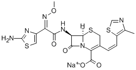 Cefditoren sodiumStructure,104146-53-4Structure Cefditoren sodium Structure,104146-53-4Structure