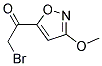 Ethanone, 2-bromo-1-(3-methoxy-5-isoxazolyl)-(9ci)Structure,104164-49-0Structure Ethanone, 2-bromo-1-(3-methoxy-5-isoxazolyl)-(9ci) Structure,104164-49-0Structure