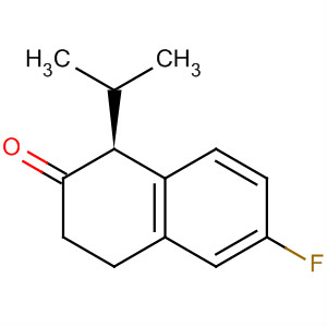 (1S)-6-fluoro-3,4-dihydro-1-isopropyl-2(1h)-naphthalenoneStructure,104205-01-8Structure (1S)-6-fluoro-3,4-dihydro-1-isopropyl-2(1h)-naphthalenone Structure,104205-01-8Structure