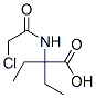 Butanoic acid, 2-[(chloroacetyl)amino]-2-ethyl-(9ci) Structure,104234-94-8Structure