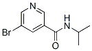 3-Pyridinecarboxamide, 5-bromo-N-(1-methylethyl)-Structure,104290-45-1Structure 3-Pyridinecarboxamide, 5-bromo-N-(1-methylethyl)- Structure,104290-45-1Structure