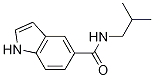 N-isobutyl-1h-indole-5-carboxamideStructure,104447-76-9Structure N-isobutyl-1h-indole-5-carboxamide Structure,104447-76-9Structure